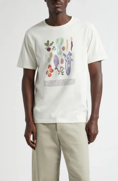 De Bonne Facture Tunisian Recipe Graphic T-shirt In Neutral