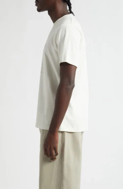 De Bonne Facture Geometry Notes Graphic T-shirt In White