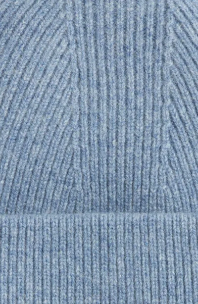 Krost Speckle Wool Beanie In Blue