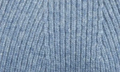 Krost Speckle Wool Beanie In Blue