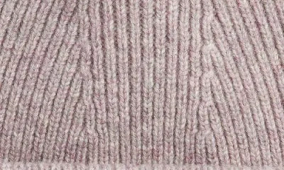 Krost Speckle Wool Beanie In Purple