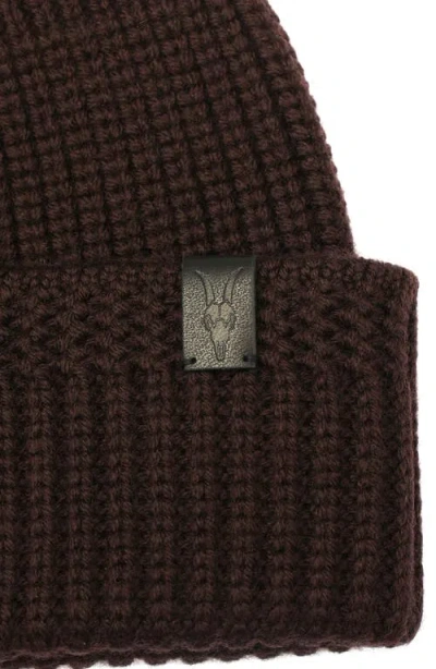 Allsaints Merino Wool Rib Beanie In Multi