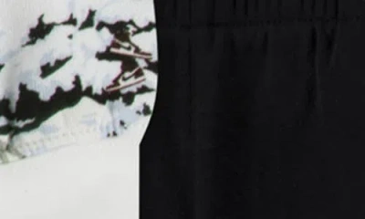 Jordan Boys 4-7 2-piece Printed Hoodie And Jogger Pants Set In Black