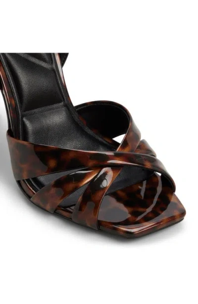 Aldo Meteora Ankle Strap Sandal In Brown
