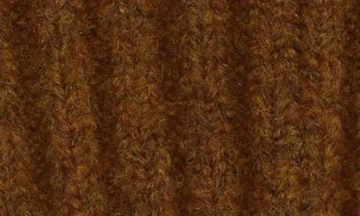 Free People Coast Line Cable Beanie In Brown