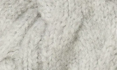 Free People Coast Line Cable Beanie In Gray