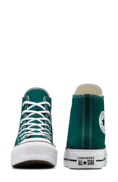 Converse Chuck Taylor All Star Lift High Top Platform Sneaker In Green