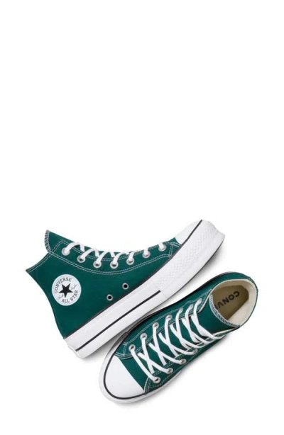Converse Chuck Taylor All Star Lift High Top Platform Sneaker In Green