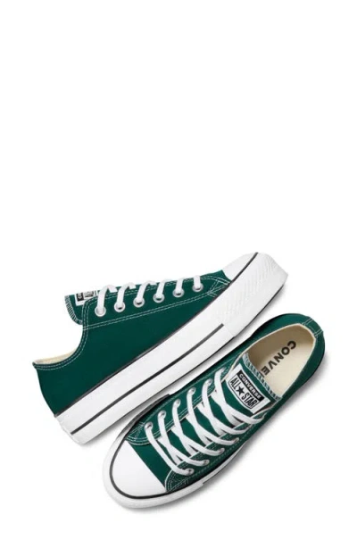 Converse Chuck Taylor All Star Lift Low Top Platform Sneaker In Green