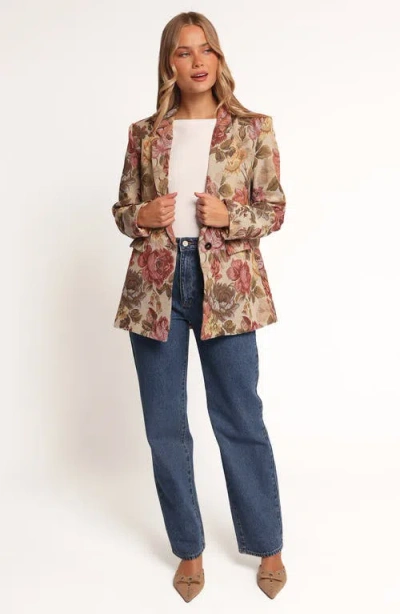 Petal And Pup Petal & Pup Dawn Oversize Blazer In Multi
