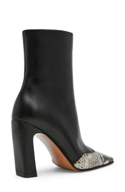 Steve Madden Women's Lyle-a Square-toe Blade-heel Dress Booties In Black