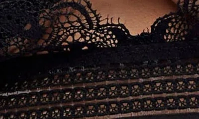 Free People Intimately Fp Moonlit Meadow Mesh Bralette In Black