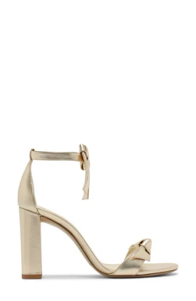 Alexandre Birman Clarita Metallic Sandal In Gold