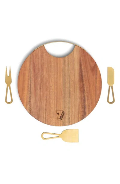 Block Design Magnetic Charcuterie Board In Brown