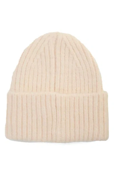 Barbour Meryl Cuff Beanie In Neutral
