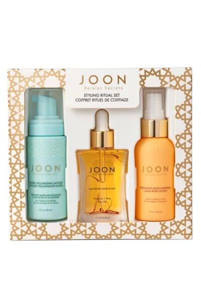 Joon Styling Ritual Hair Set $58 Value In Transparent