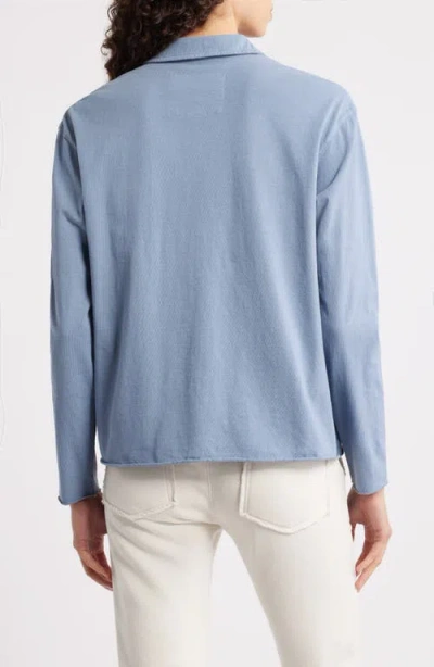 Frank & Eileen Patrick Popover Henley In Blue