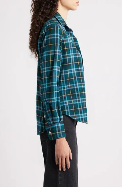 Frank & Eileen Eileen Relaxed Button-up Shirt In Blue