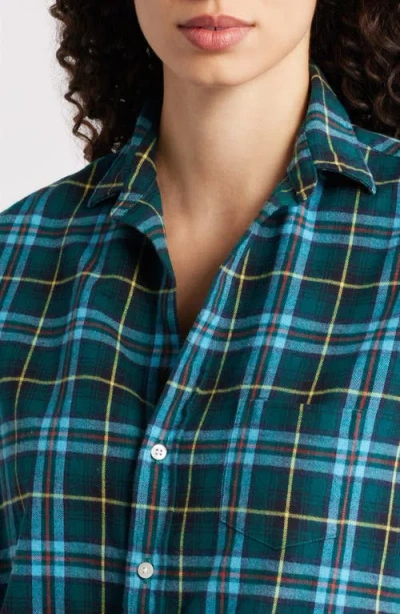 Frank & Eileen Eileen Relaxed Button-up Shirt In Blue