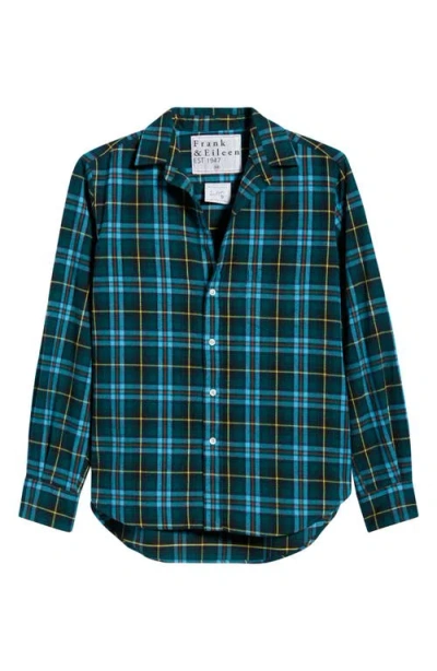 Frank & Eileen Eileen Relaxed Button-up Shirt In Blue