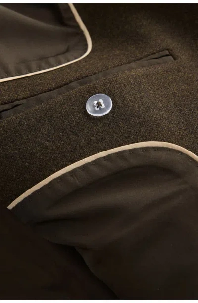 Next Longline Coat In Green