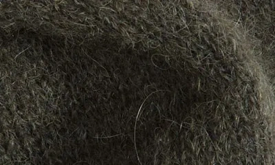 Our Legacy Miniature Alpaca & Wool Blend Scarf In Green