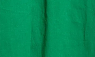 Sugarlips Zelda Smocked Long Sleeve Maxi Dress In Green