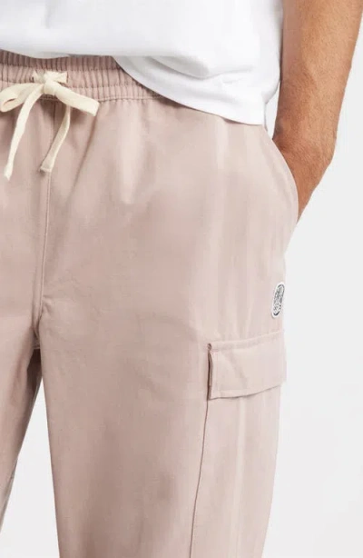 Standard Issue Pd Drawstring Cargo Pants In Neutral
