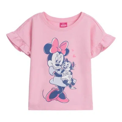 Disney Wash T-shirt & Shorts Set In Pink