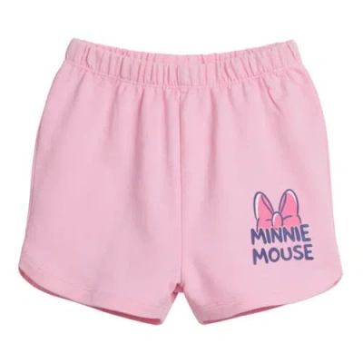 Disney Wash T-shirt & Shorts Set In Pink