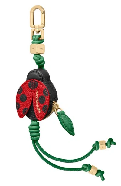 Maison De Sabre The Sabremoji Garden Bug Charm In Multi