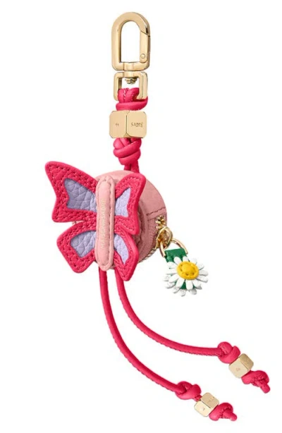 Maison De Sabre The Sabremoji Garden Bug Charm In Pink