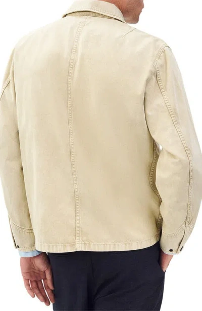 Rag & Bone Tribeca Cotton Denim Chore Jacket In Neutral