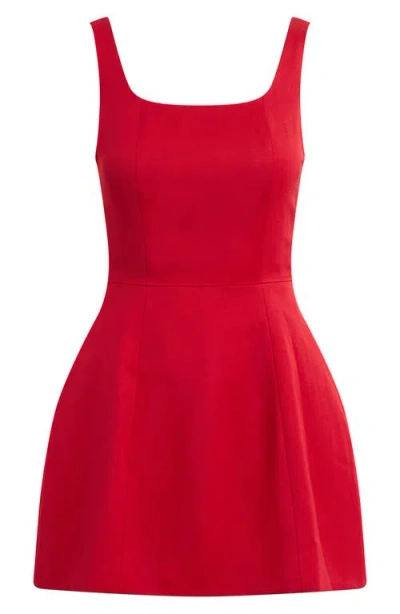 Favorite Daughter The Morgan Dress In Red
