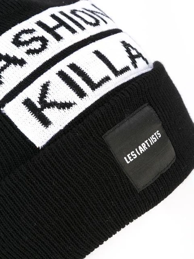 Shop Les (art)ists 'fashion Killa' Knit Beanie