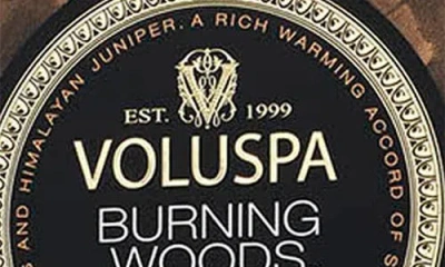 Voluspa Burning Woods Reed Diffuser In Brown
