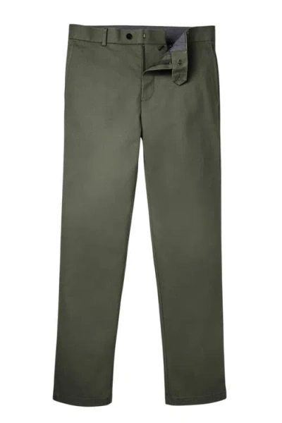 Charles Tyrwhitt Ultimate Non-iron Chinos In Green