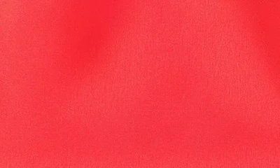 Isaac Mizrahi New York Satin Peplum Top In Pink