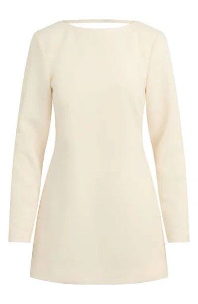 Favorite Daughter Meet Cute Long Sleeve Minidress In White