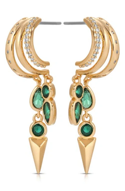 Ettika Icon Behavior Earrings In Gold