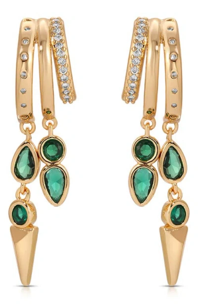 Ettika Icon Behavior Earrings In Gold