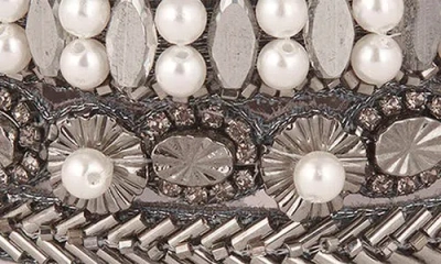 Deepa Gurnani Ascancia Cuff Bracelet In Brown