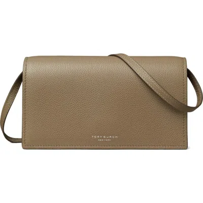 Tory Burch Romy Wallet Crossbody Bag In Green