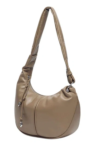 Oryany Becca Leather Shoulder Bag In Neutral