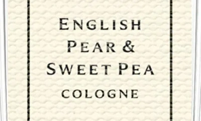 Jo Malone London Womens English Pear & Sweet Pea Cologne 9ml In Transparent