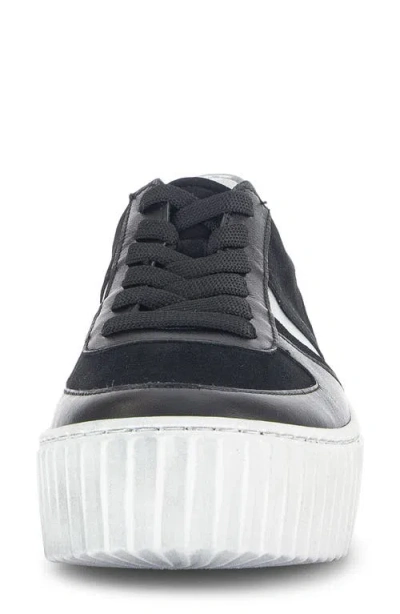 Gabor 53.203 Platform Sneaker In Black