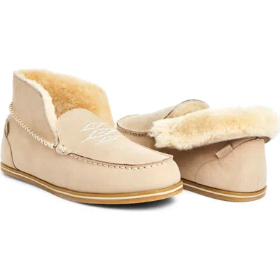 Hari Mari Alta Genuine Shearling Lined Slipppers In Animal Print