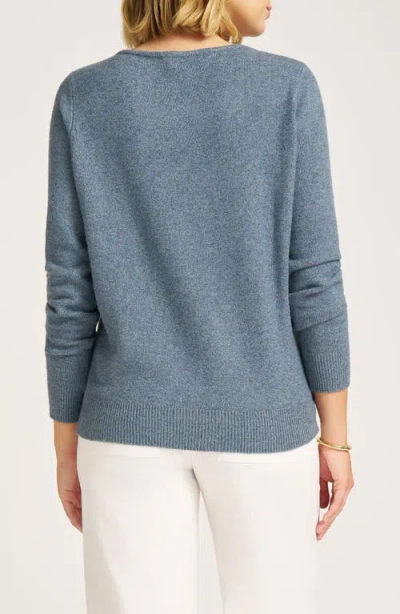 Matty M . Lena Relaxed Fit Sweater In Blue
