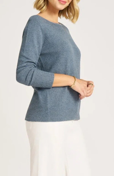 Matty M . Lena Relaxed Fit Sweater In Blue