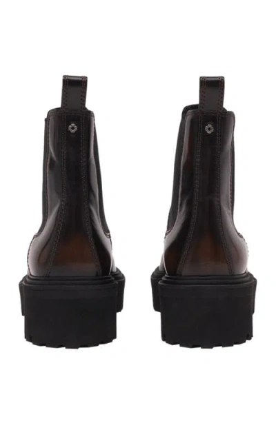 Maje Chelsea Boots In Brown